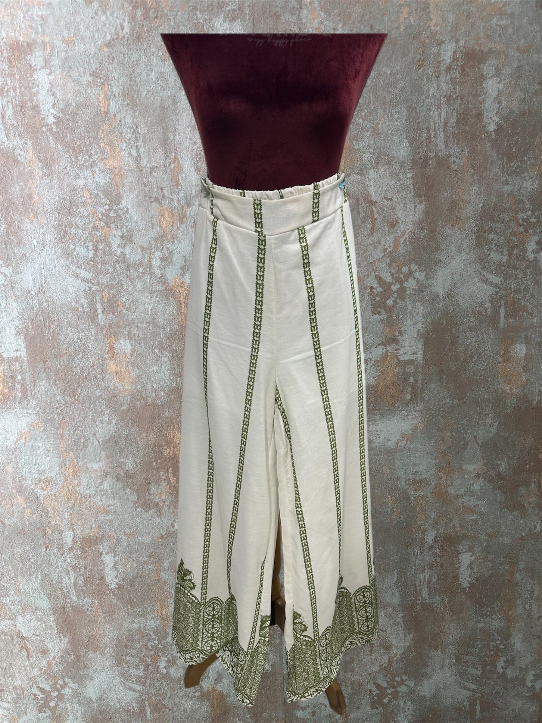 PANTALÓN LINO ESTAMPADO